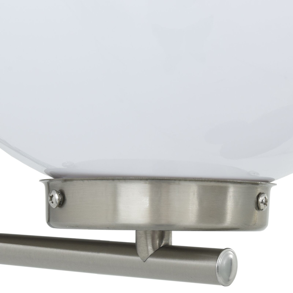 Produktbild för Utomhus vägglampa 2 pcs Silver 29 x 25 x 33 cm