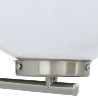 Produktbild för Utomhus vägglampa 2 pcs Silver 29 x 25 x 33 cm