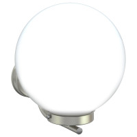Produktbild för Utomhus vägglampa 2 pcs Silver 29 x 25 x 33 cm