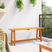 Produktbild för Utomhusbänk Brun 119 x 37 x 47 cm Massiv furu
