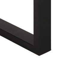 Produktbild för Smyckebord med hylla Flerfärgsdesign Massivt återvunnet trä