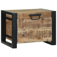 Produktbild för Förvaringskistor Brun 40 x 30 x 30 cm Massivt Mangoträ
