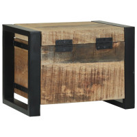 Produktbild för Förvaringskistor Brun 40 x 30 x 30 cm Massivt Mangoträ