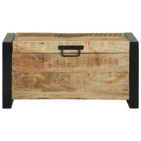 Produktbild för Förvaringskistor Brun 60 x 30 x 30 cm Massivt Mangoträ
