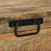 Produktbild för Förvaringskistor Brun 80 x 30 x 30 cm Massivt Mangoträ