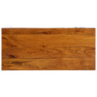 Produktbild för Skrivbord med låda med lagring Brun 110 x 50 x 73 cm