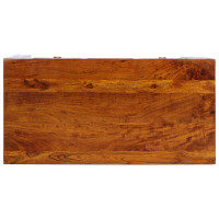 Produktbild för Skrivbord med låda med lagring Brun 100 x 50 x 75 cm
