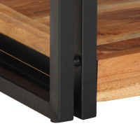 Produktbild för Nattduksbord 2 pcs Brun 40 x 35 x 50 cm Massivt Akaciaträ
