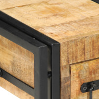 Produktbild för Nattduksbord 2 pcs Brun 30 x 30 x 40 cm Massivt mangoträ