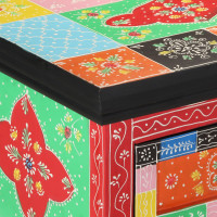Produktbild för Konsolbord med låda Flerfärgsdesign 100 x 30 x 77 cm