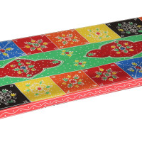 Produktbild för Konsolbord med låda Flerfärgsdesign 100 x 30 x 77 cm