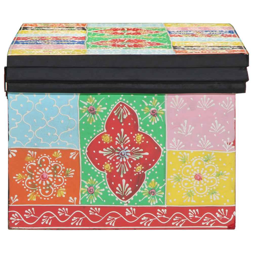 Produktbild för TV-skåp Flerfärgsdesign 80 x 30 x 22 cm Konstruerat trä