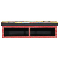 Produktbild för TV-skåp Flerfärgsdesign 80 x 30 x 22 cm Konstruerat trä
