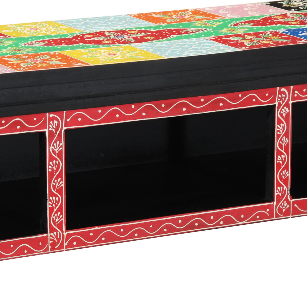 Produktbild för TV-skåp Flerfärgsdesign 100 x 30 x 22 cm Konstruerat trä