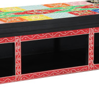 Produktbild för TV-skåp Flerfärgsdesign 100 x 30 x 22 cm Konstruerat trä