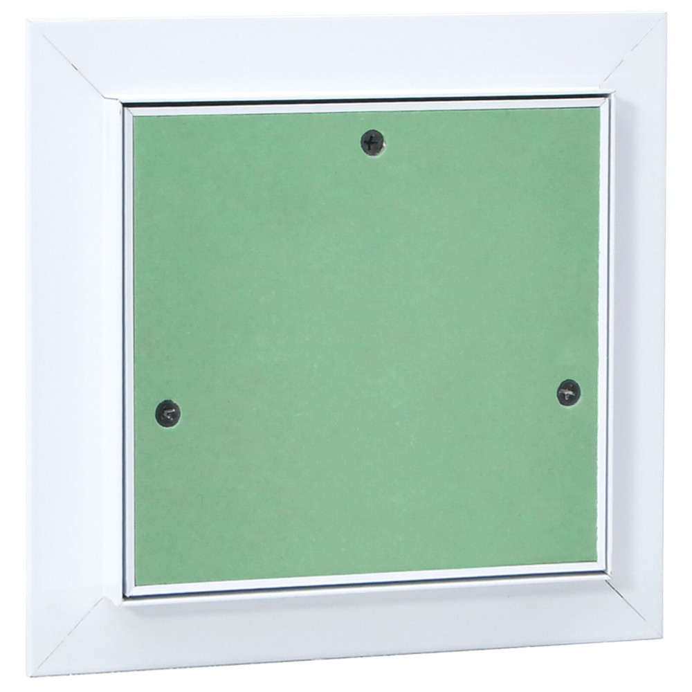 Produktbild för Åtkomstpanel Grön och Silver 20 x 20 cm Aluminium och gips