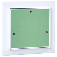 Produktbild för Åtkomstpanel Grön och Silver 20 x 20 cm Aluminium och gips