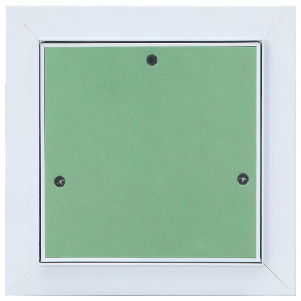 Produktbild för Åtkomstpanel Grön och Silver 20 x 20 cm Aluminium och gips