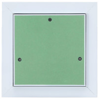 Produktbild för Åtkomstpanel Grön och Silver 20 x 20 cm Aluminium och gips