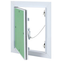 Produktbild för Åtkomstpanel Grön och Silver 20 x 25 cm Aluminium och gips