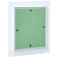 Produktbild för Åtkomstpanel Grön och Silver 20 x 25 cm Aluminium och gips