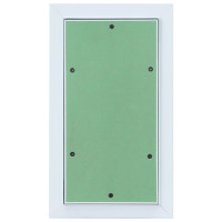 Produktbild för Åtkomstpanel Grön och Silver 20 x 35 cm Aluminium och gips