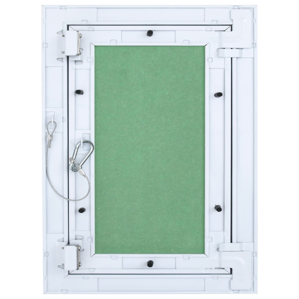 Produktbild för Åtkomstpanel Grön och Silver 25 x 35 cm Aluminium och gips