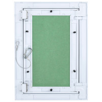 Produktbild för Åtkomstpanel Grön och Silver 25 x 35 cm Aluminium och gips