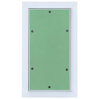 Produktbild för Åtkomstpanel Grön och Silver 25 x 45 cm Aluminium och gips