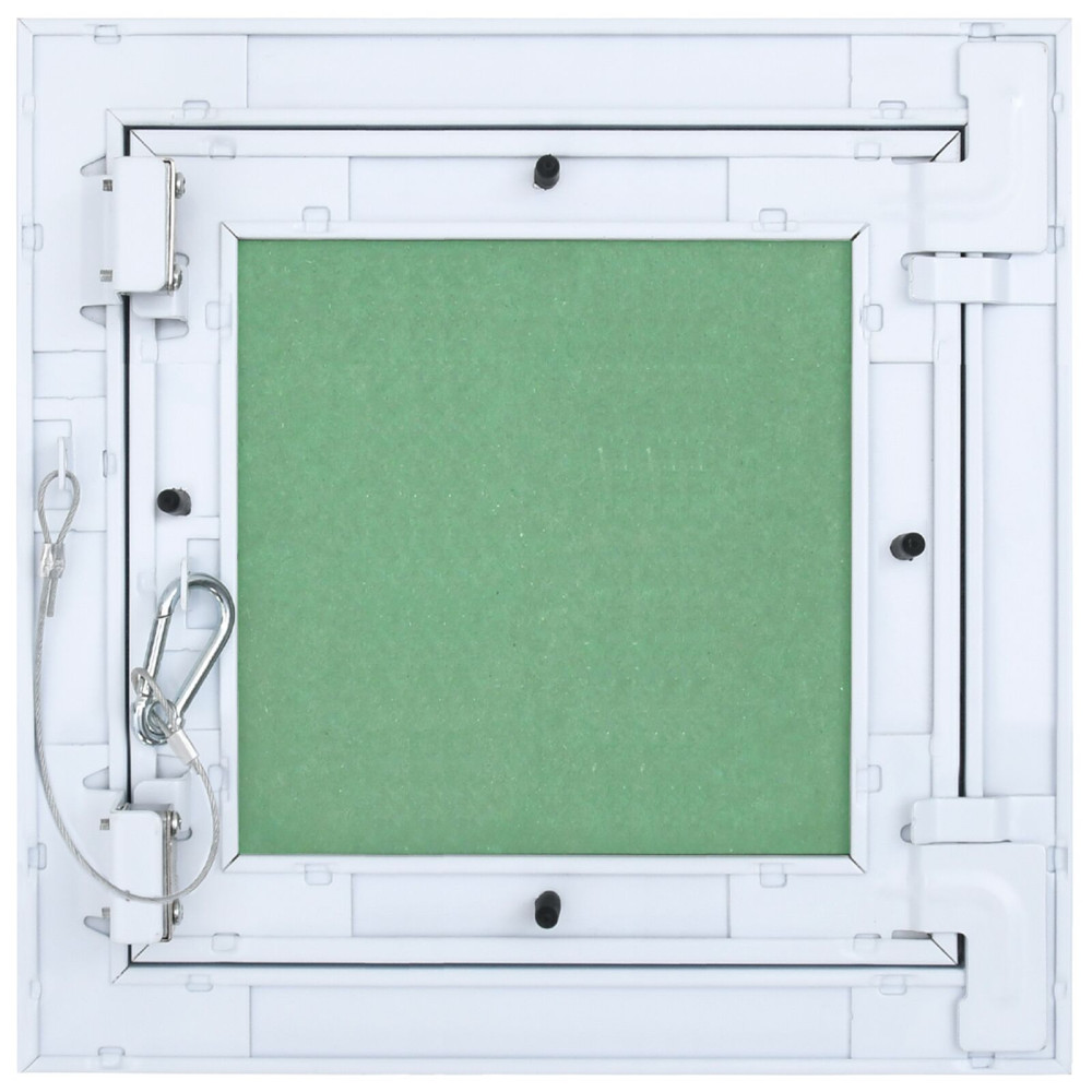 Produktbild för Åtkomstpanel Grön och Silver 30 x 30 cm Aluminium och gips