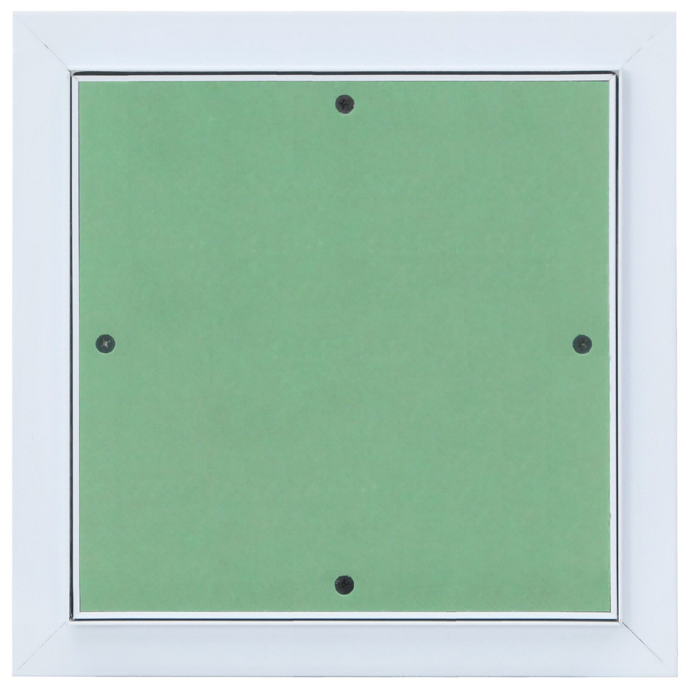 Produktbild för Åtkomstpanel Grön och Silver 30 x 30 cm Aluminium och gips