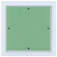 Produktbild för Åtkomstpanel Grön och Silver 30 x 30 cm Aluminium och gips