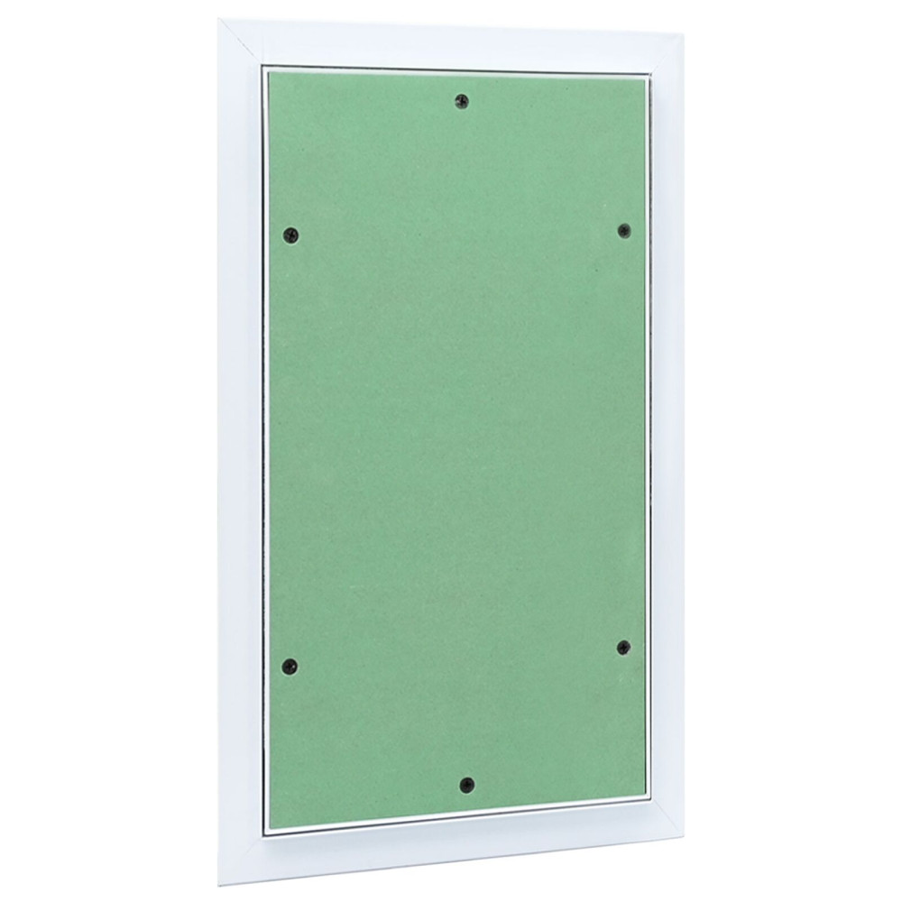 Produktbild för Åtkomstpanel Grön och Silver 30 x 45 cm Aluminium och gips