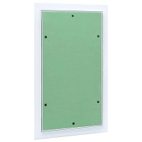 Produktbild för Åtkomstpanel Grön och Silver 30 x 45 cm Aluminium och gips