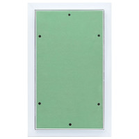 Produktbild för Åtkomstpanel Grön och Silver 30 x 45 cm Aluminium och gips