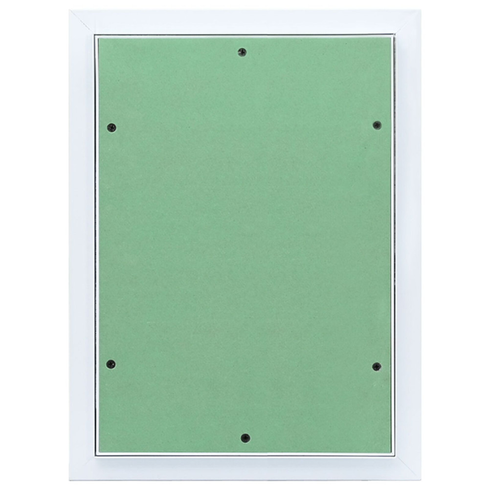 Produktbild för Åtkomstpanel Grön och Silver 35 x 45 cm Aluminium och gips