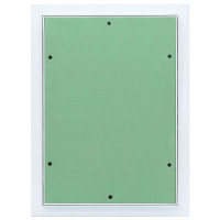 Produktbild för Åtkomstpanel Grön och Silver 35 x 45 cm Aluminium och gips