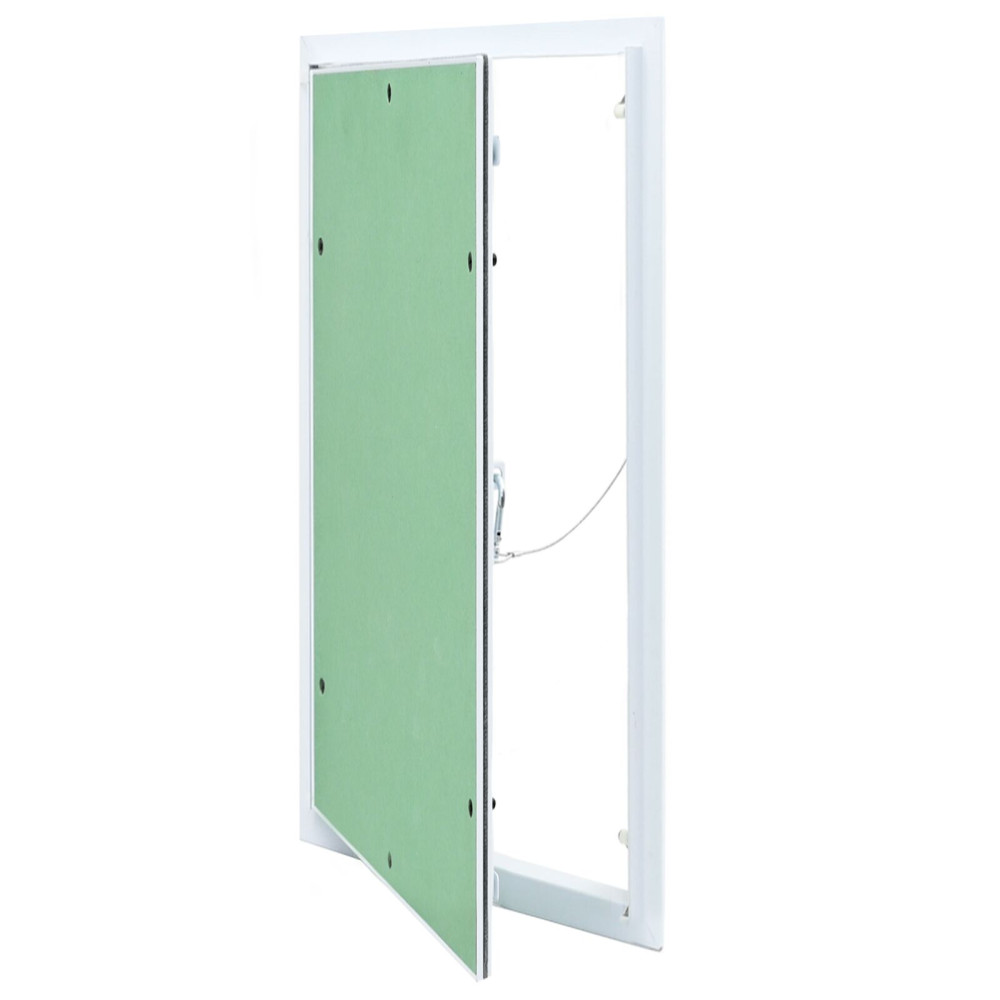 Produktbild för Åtkomstpanel Grön och Silver 35 x 55 cm Aluminium och gips