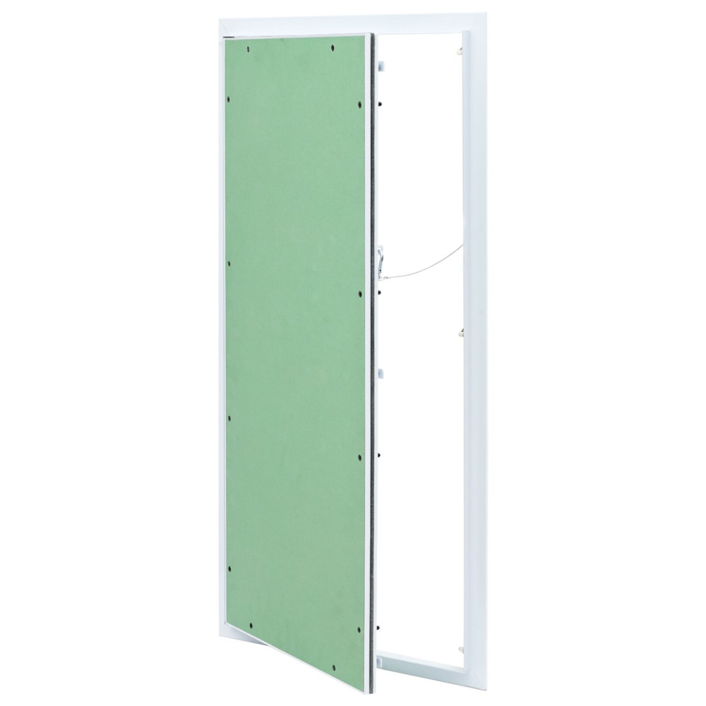 Produktbild för Åtkomstpanel Grön och Silver 45 x 85 cm Aluminium och gips