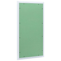 Produktbild för Åtkomstpanel Grön och Silver 45 x 85 cm Aluminium och gips