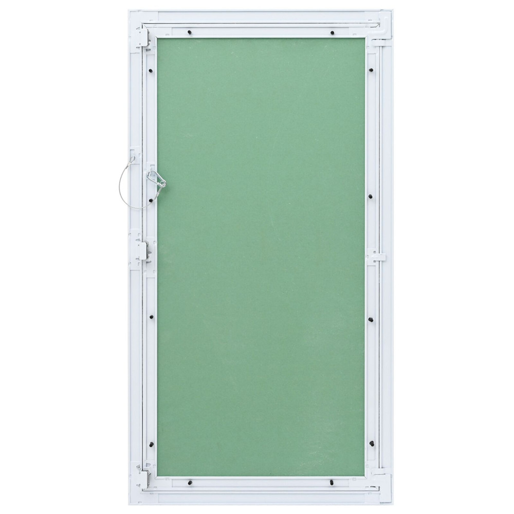 Produktbild för Åtkomstpanel Grön och Silver 45 x 85 cm Aluminium och gips