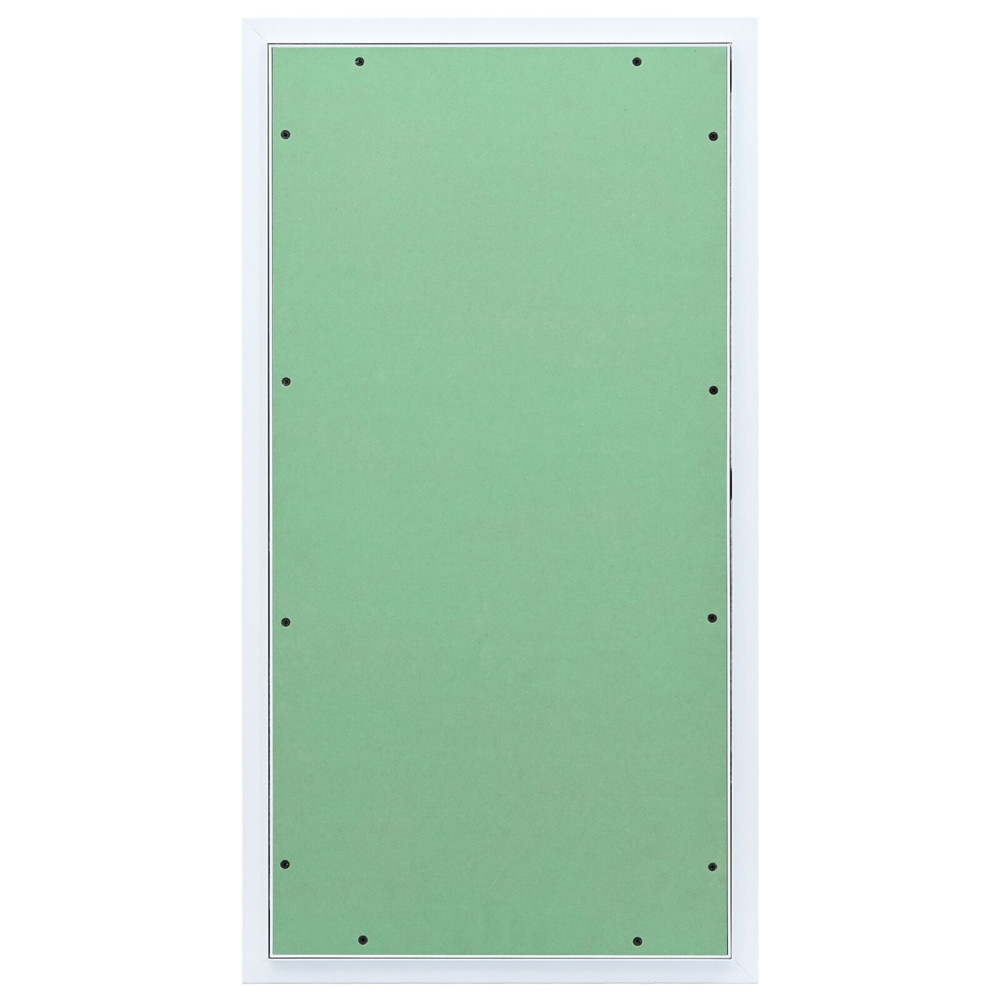 Produktbild för Åtkomstpanel Grön och Silver 45 x 85 cm Aluminium och gips