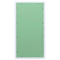 Produktbild för Åtkomstpanel Grön och Silver 45 x 85 cm Aluminium och gips
