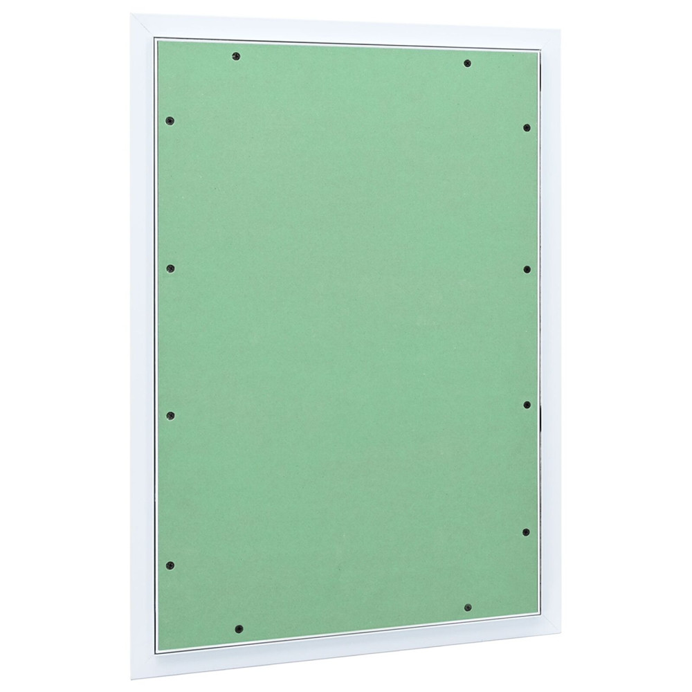 Produktbild för Åtkomstpanel Grön och Silver 55 x 75 cm Aluminium och gips