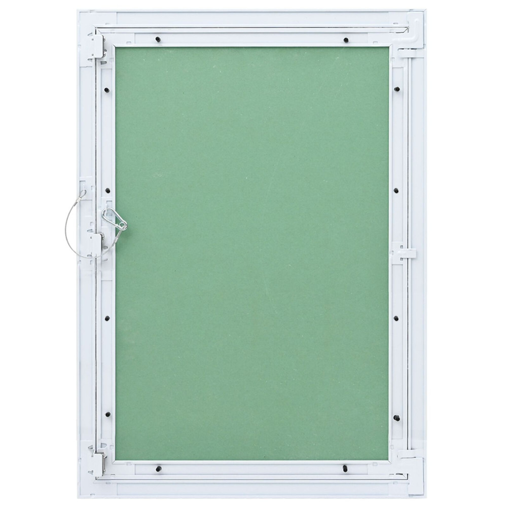 Produktbild för Åtkomstpanel Grön och Silver 55 x 75 cm Aluminium och gips