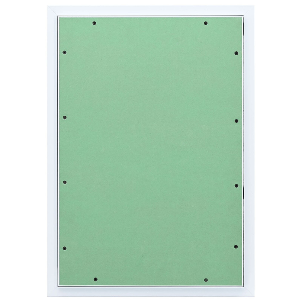 Produktbild för Åtkomstpanel Grön och Silver 55 x 75 cm Aluminium och gips