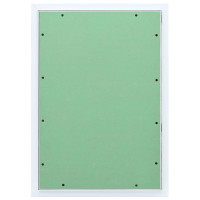 Produktbild för Åtkomstpanel Grön och Silver 55 x 75 cm Aluminium och gips