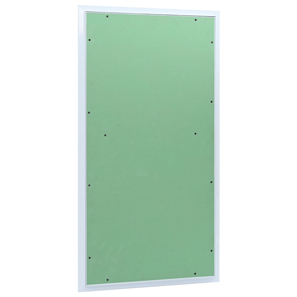 Produktbild för Åtkomstpanel Grön och Silver 55 x 105 cm Aluminium och gips