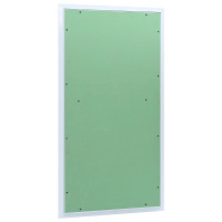 Produktbild för Åtkomstpanel Grön och Silver 55 x 105 cm Aluminium och gips