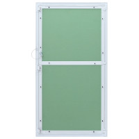 Produktbild för Åtkomstpanel Grön och Silver 55 x 105 cm Aluminium och gips